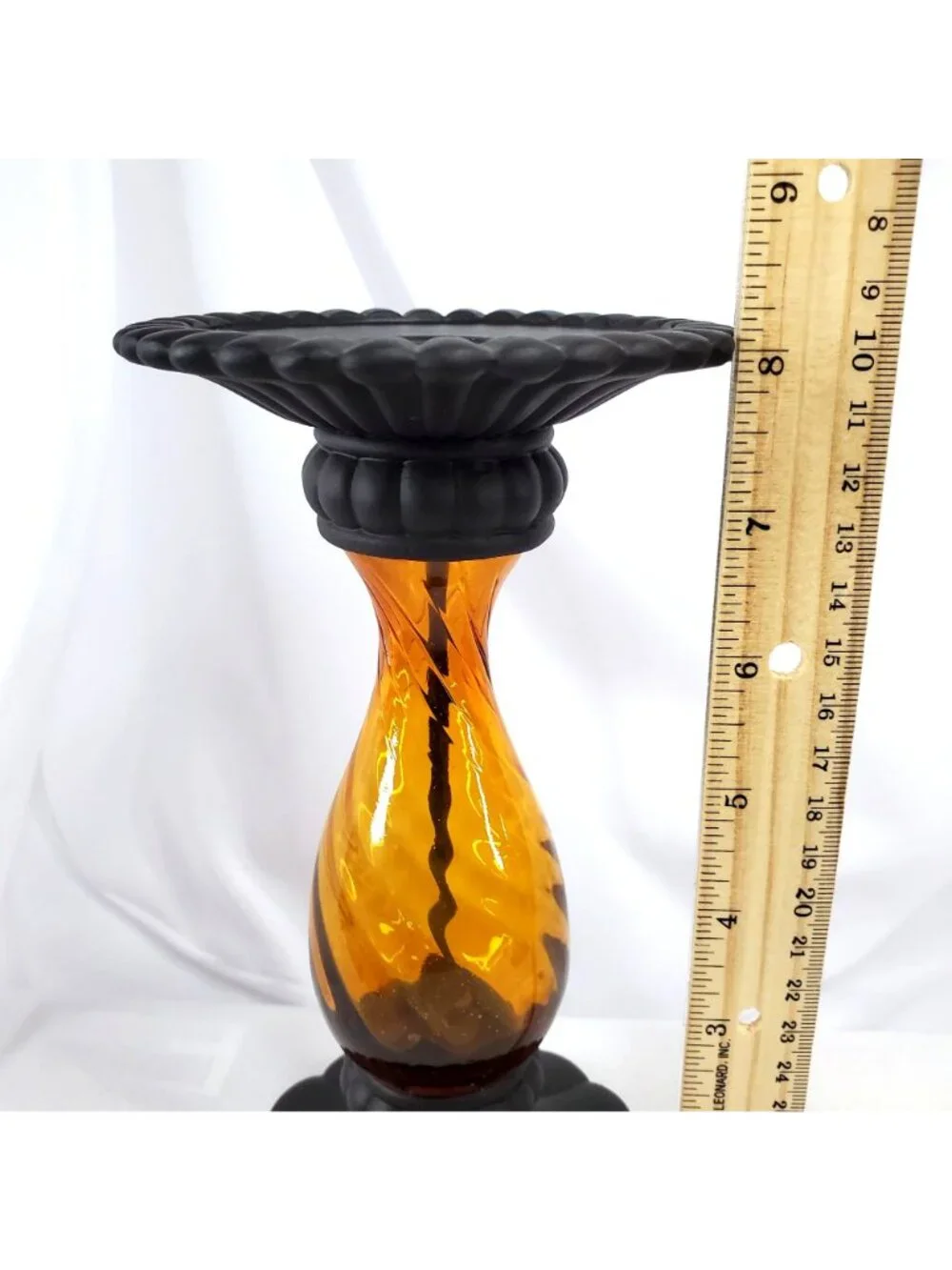 Partylite P8722 Global Fusion Taper Pillar Candle Peglite Holder Retired